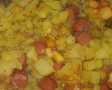 Foto del paso 4 de la receta: Tortilla de papas con salchichas 😋 Súper FÁCIL