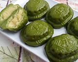 Foto langkah ke 6 dari resep Kue thok/kue ku pandan.