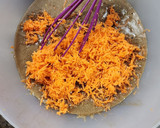 Foto del paso 4 de la receta: 🥕🍰Carrot Cake 🍰🥕- Layer cake de festejo con número piñata!! - Felices 10 años Cookpad 🎉🥳