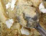 A picture of step 4 of Moong daal halwa.