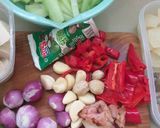 Foto langkah ke 1 dari resep 21. Sayur Manisah (Sayur Santan Labu Siam).