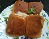 A picture of step 4 of Butter Pav bhaji masala.