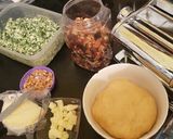 Foto del paso 2 de la receta: Sorrentinos CASERITOS de espinaca, nueces, ricota y queso 💎👌