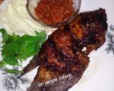 Foto langkah ke 4 dari resep Gurame bakar pedas manis.