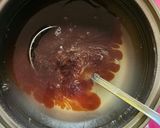 Foto langkah ke 9 dari resep Puding Lapis Cherry Bunga Telang Longan.