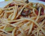 Foto del paso 8 de la receta: Spaghettis y capellines a la putanesca