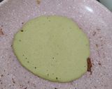 Foto del paso 3 de la receta: Tortitas de leche de coco y té matcha