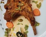 A picture of step 9 of Chops karahi.