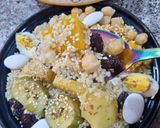 Une image de l'étape 5 de Couscous aux légumes, raisin sec, dédragé et sésame.