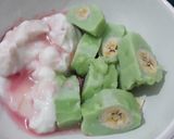 Foto langkah ke 5 dari resep Es Pisang Ijo.