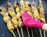 Gambar langkah 4 resipi Sate Ayam.