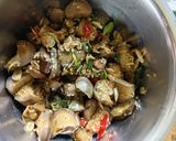 Foto langkah ke 3 dari resep Tumis Terong Rebon Pete.