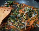 Foto del paso 5 de la receta: Rajas cremosas con pollo 🐓