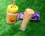 A picture of step 6 of Chocolate milkshake.