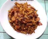 Foto langkah ke 5 dari resep Makroni Sosis Pedas sedikit Manis 😋.