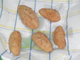 Bastoncitos de papa y atún