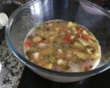 Foto del paso 1 de la receta: Tortilla de papas al horno rellena de jamón y queso