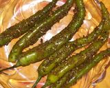 A picture of step 7 of Stuffed green chilli - Instant.