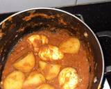 Egg potato masala recipe step 5 photo