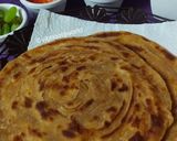 प्लेन लच्छा पराठें (plain lachha paratha recipe in Hindi) रेसिपी चरण 5 फोटो