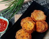 Foto langkah ke 8 dari resep Terong Goreng Rangup Isi Tahu Sutra.