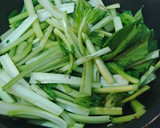 簡易蒜香炒青菜的食譜步驟2照片