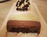 Une image de l'étape 12 de ☆Bûche 3 Chocolats☆.