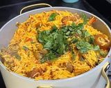 A picture of step 13 of Basmati jollof rice.