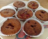 A picture of step 7 of Eggless muffins.