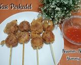 Foto langkah ke 16 dari resep Sate Nasi Perkedel Kentang.