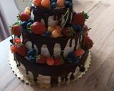 Epres emeletes torta recept fázis 6 fotója