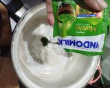 Foto langkah ke 2 dari resep Roti Bakar Isi Vla Matcha.