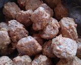 A picture of step 4 of Soyabean pakode.