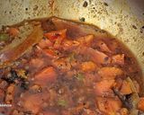 A picture of step 2 of Broad beans seeds curry (vaal nu shaak).