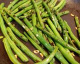 A picture of step 6 of Sauteed French Beans.