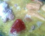 Foto langkah ke 3 dari resep Kare hati ampela ayam plus tahu.