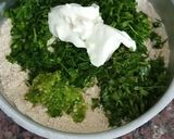 A picture of step 2 of Multigrain Methi Masala Thepla.