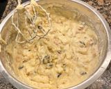 Foto del paso 6 de la receta: Pastel salado con queso y aceitunas