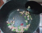 Foto langkah ke 5 dari resep Bubur Udang Buncis.