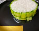 A picture of step 5 of Japanese Sushi Cake for Girl’s Festival.