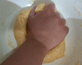 Foto langkah ke 4 dari resep Roti Kukus Chocomaltine Pumpkin.