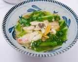Hình bước làm 4 của món Canh Cá Rô Cải Xanh