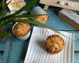 Foto langkah ke 8 dari resep Muffin Tape Keju (Tanpa Mixer).