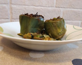 Foto del paso 3 de la receta: Alcachofas rellenas al horno