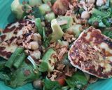 Une image de l'étape 8 de Salade au Halloumi.