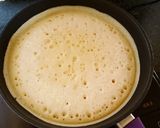 A picture of step 6 of Martabak/Indonesian style thick pancake with natural yeast.