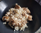 Foto del paso 8 de la receta: Risotto con Pollo y Setas con Aceite y Albahaca