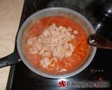 Φωτογραφία βήματος 4 της συνταγής Spaghettoni με κόκκινη σάλτσα τόνου