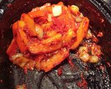 A picture of step 5 of Braised Chicken w/ Peppers.