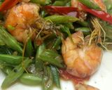Foto langkah ke 5 dari resep Tumis Buncis Udang.